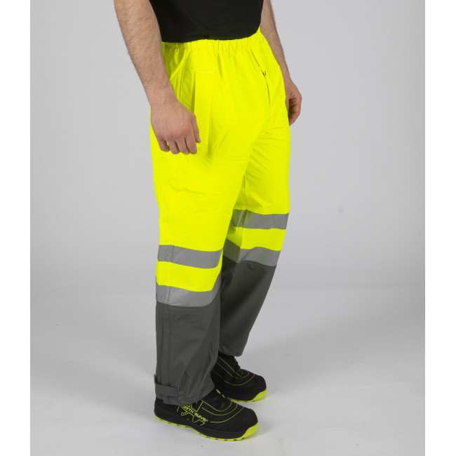 WARNSCHUTZ-ARBEITSHOSE GRIFFIS NEON-GELB - Nine Worths by North Ways