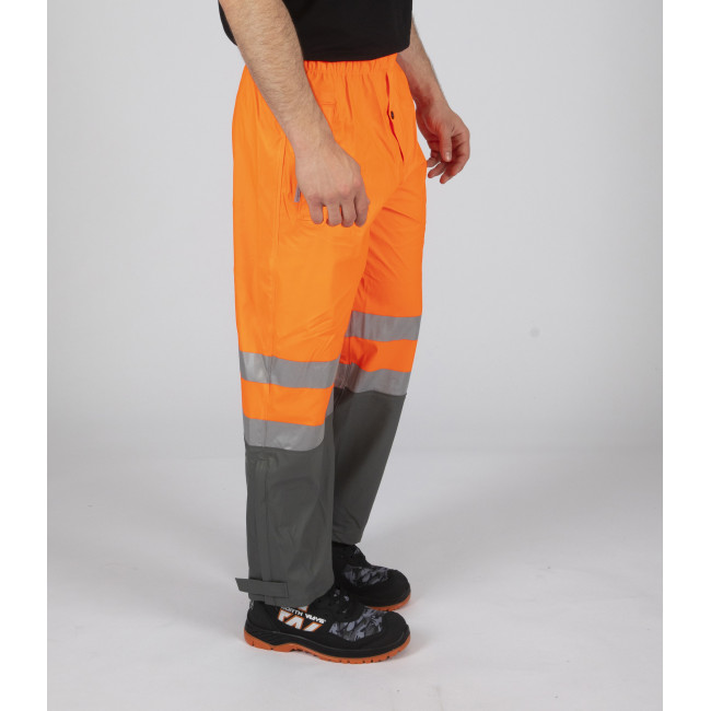 WARNSCHUTZ-ARBEITSHOSE GRIFFIS NEON-ORANGE - Nine Worths by North Ways