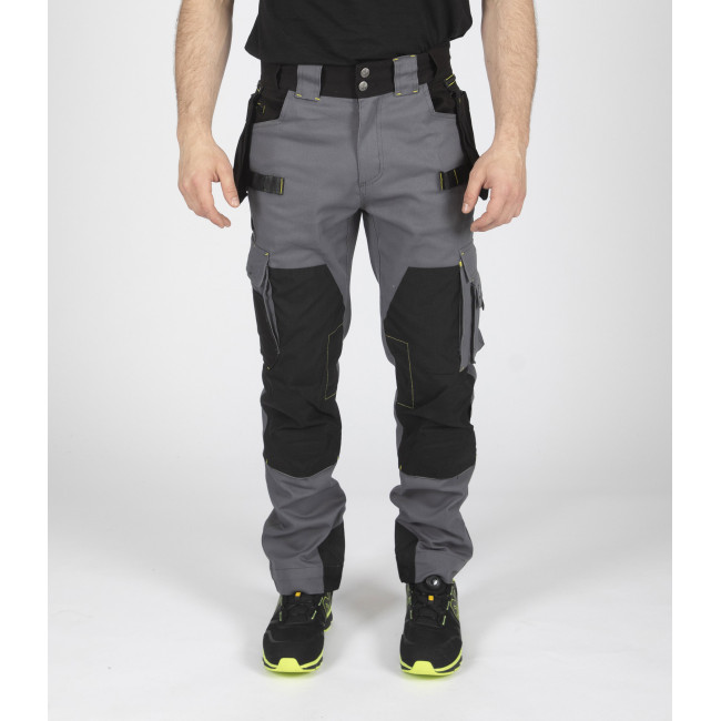 WERKBROEK HOWARD GRIJS EN ZWART - Nine Worths by North Ways