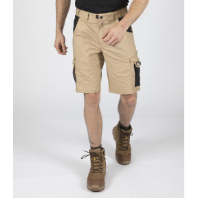 ARBEITSSHORTS HUGUES BEIGE / SCHWARZ - NORTH WAYS