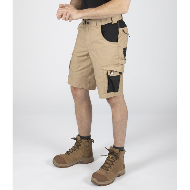 WERKBERMUDA HUGUES BEIGE / ZWART - NORTH WAYS