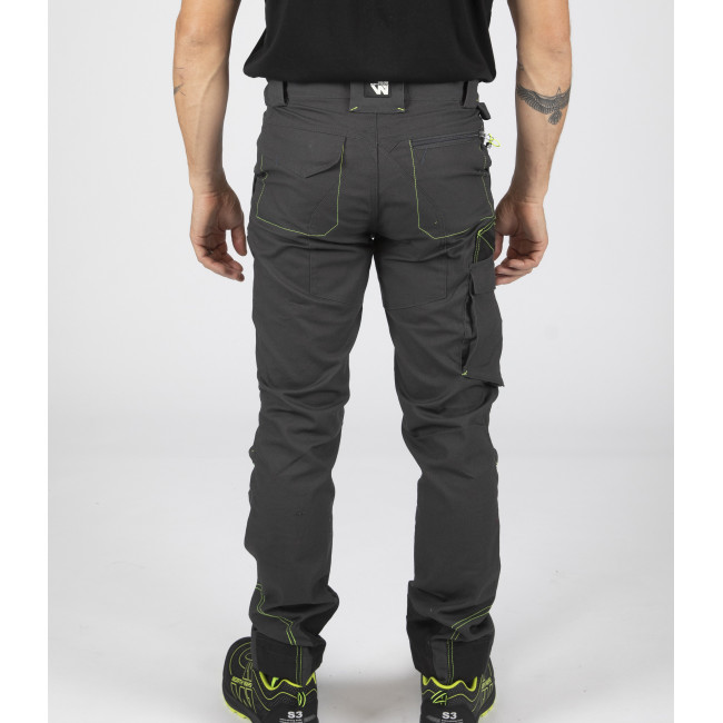 PANTALON DE TRAVAIL KILLY GRIS - Nine Worths by North Ways