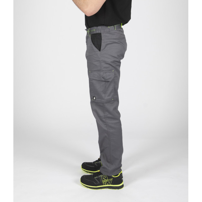 Pantalon Marlow gris et jaune fluo - North Ways