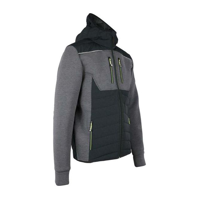 HIRO Jacke grau/schwarz - Nine Worths by North Ways