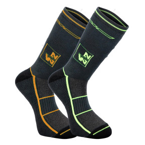 Socken 2er-Pack ANKER Anthrazit / Neongelb / SCHWARZ Camel - Nine Worths by North Ways