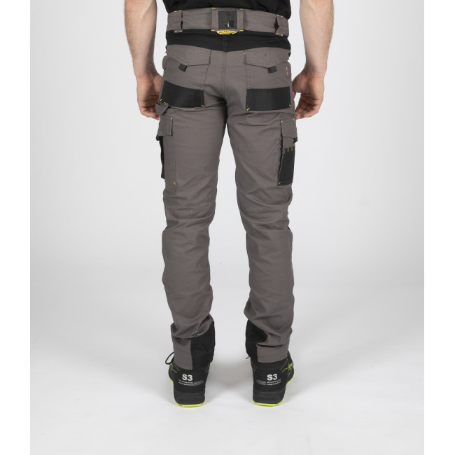 PANTALON DE TRAVAIL RICHY GRIS ET NOIR - Nine Worths by North Ways