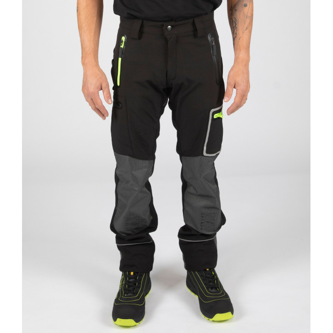 PANTALON SOFTSHELL WAPITI NOIR - North Ways