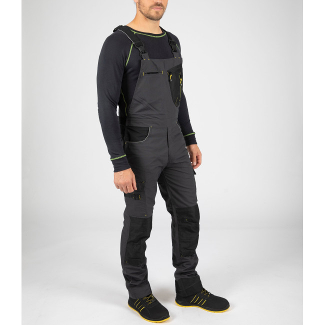 OVERALL MULTIZAK STAMPE GRIJS EN ZWART - North Ways