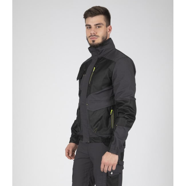 VESTE DE TRAVAIL FOURNIER GRIS / NOIR - NORTH WAYS