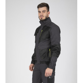 VESTE DE TRAVAIL FOURNIER GRIS / NOIR - Nine Worths by North Ways