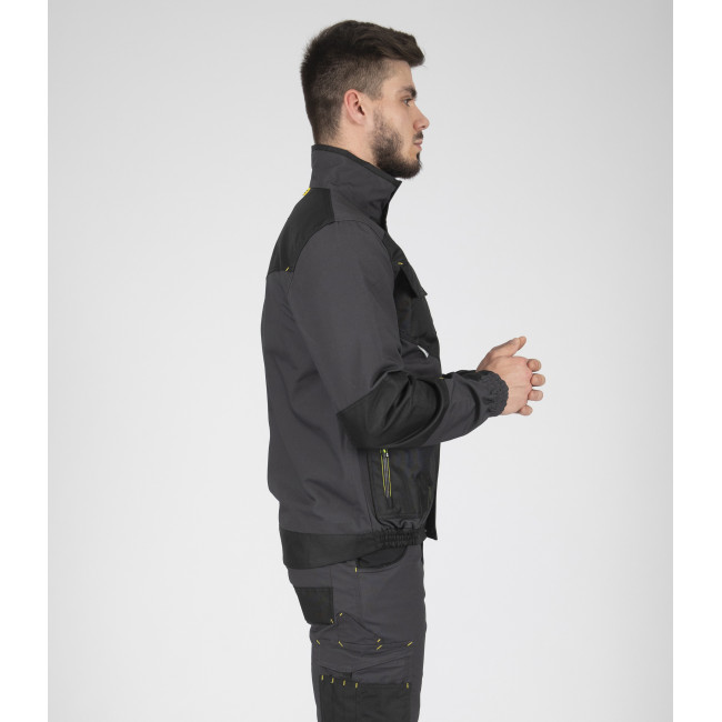 VESTE DE TRAVAIL FOURNIER GRIS / NOIR - Nine Worths by North Ways