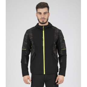 Blouson de travail Garcia Noir et jaune fluo - North Ways