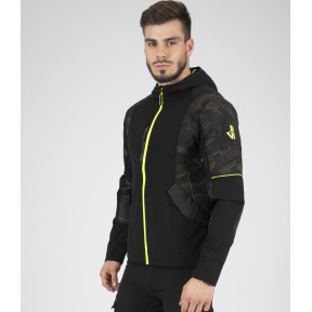 Blouson de travail Garcia Noir et jaune fluo - North Ways