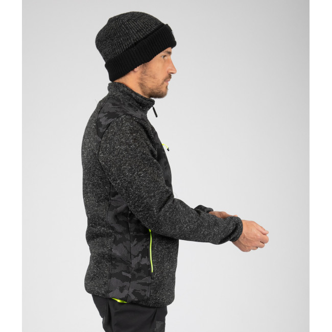 Gilet de travail Nato noir chiné - Nine Worths by North Ways