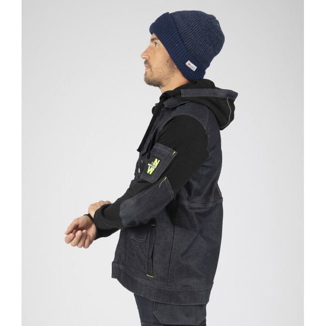 Blouson de travail Pitt Raw jean - Nine Worths by North Ways
