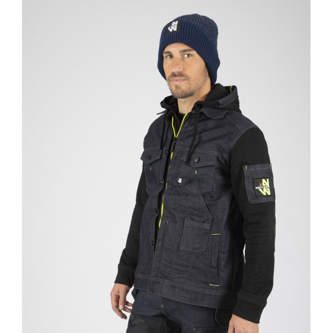 Arbeitsjacke Pitt Raw Jeans - Nine Worths by North Ways