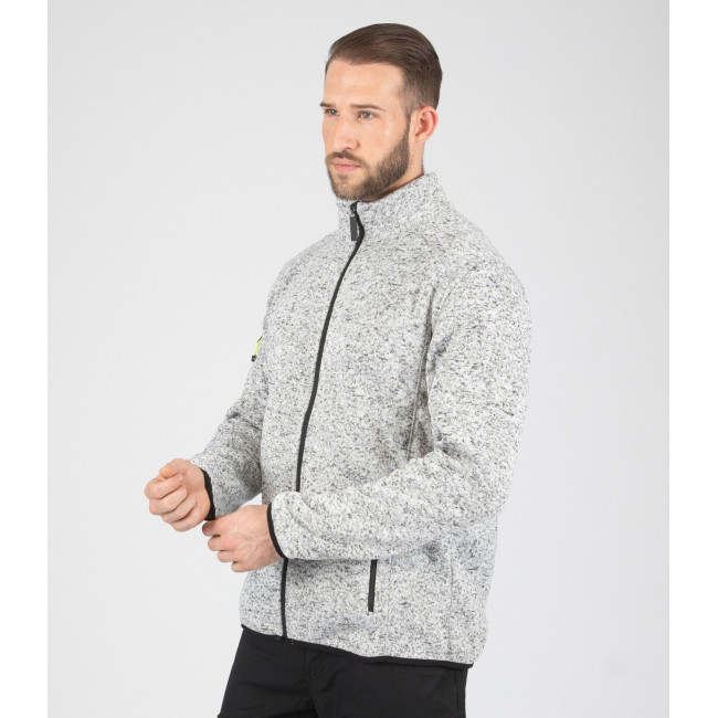 MULTIZAK VEST HUGO LICHTGRIJS CHINE - Nine Worths by North Ways