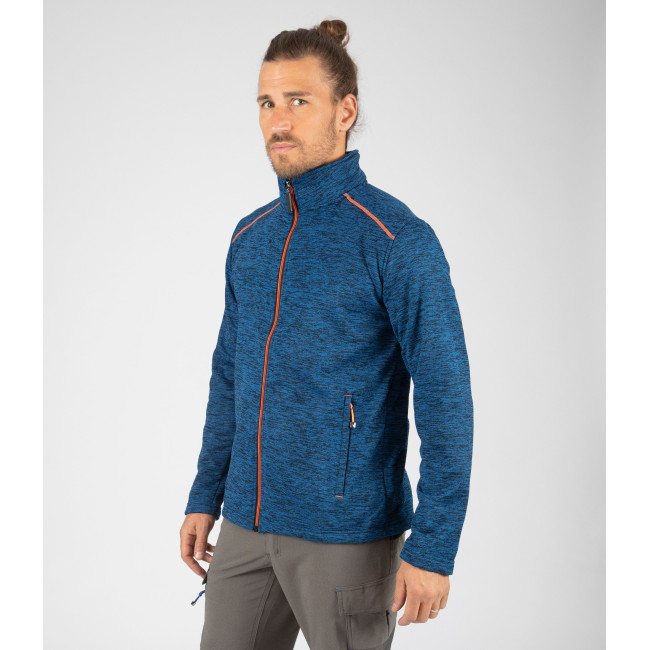 VEST MET RITS LENNY MARINEBLAUW EN FLUORORANJE - Nine Worths by North Ways