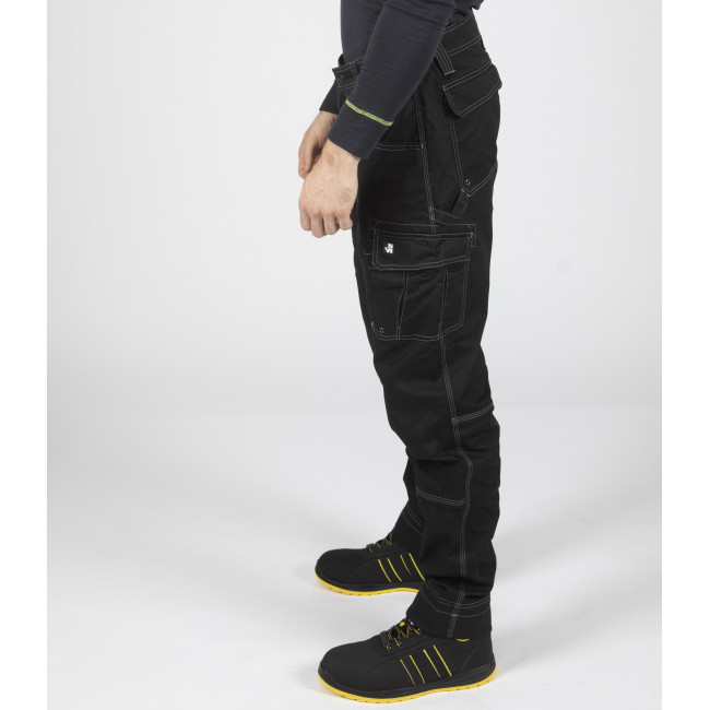 PANTALON DE TRAVAIL ANTRAS NOIR - Nine Worths by North Ways