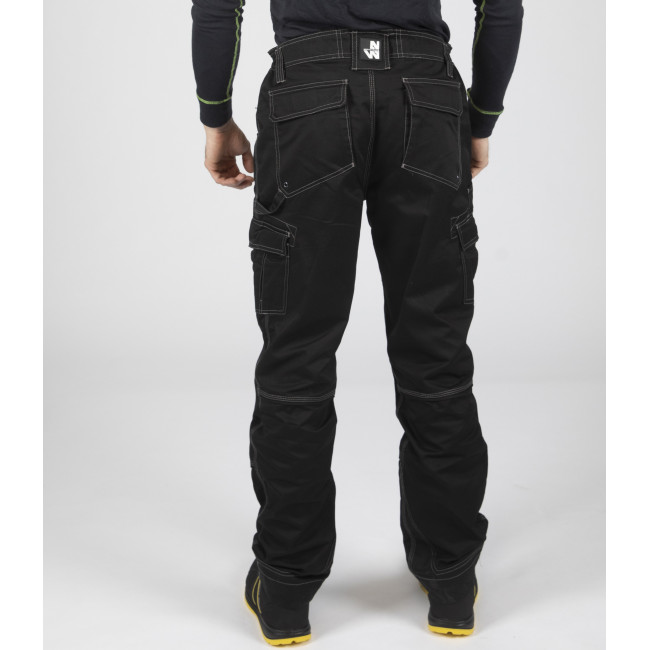 PANTALON DE TRAVAIL ANTRAS NOIR - Nine Worths by North Ways