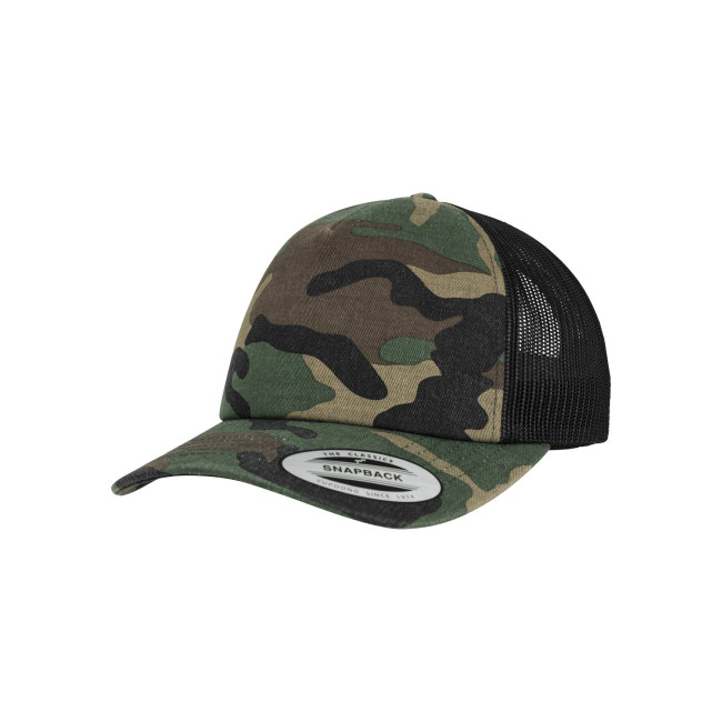 Casquette Camo Trucker woodcamo - Flexfit