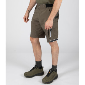Arbeitsbermudas Costa khaki - Nine Worths by North Ways