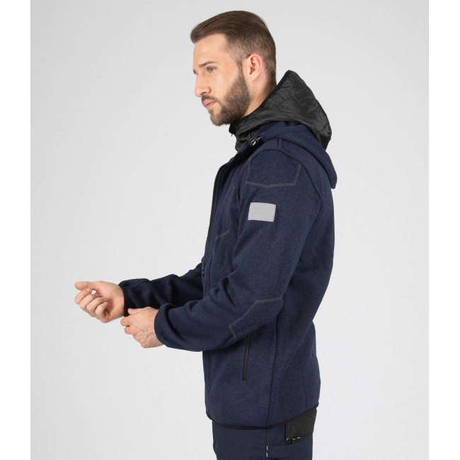 VESTE LYNX BLEU NOIR - Nine Worths by North Ways