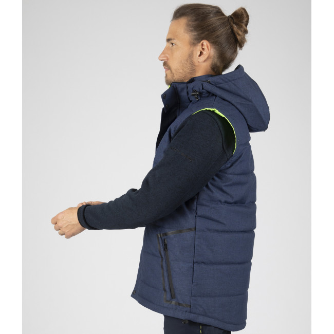 ÄRMELLOSE ARBEITS-PARKA MAXIMY MARINEBLAU - Nine Worths by North Ways