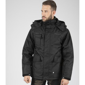 Wasserdichte Arbeitsjacke Mermoz Schwarz - Nine Worths by North Ways