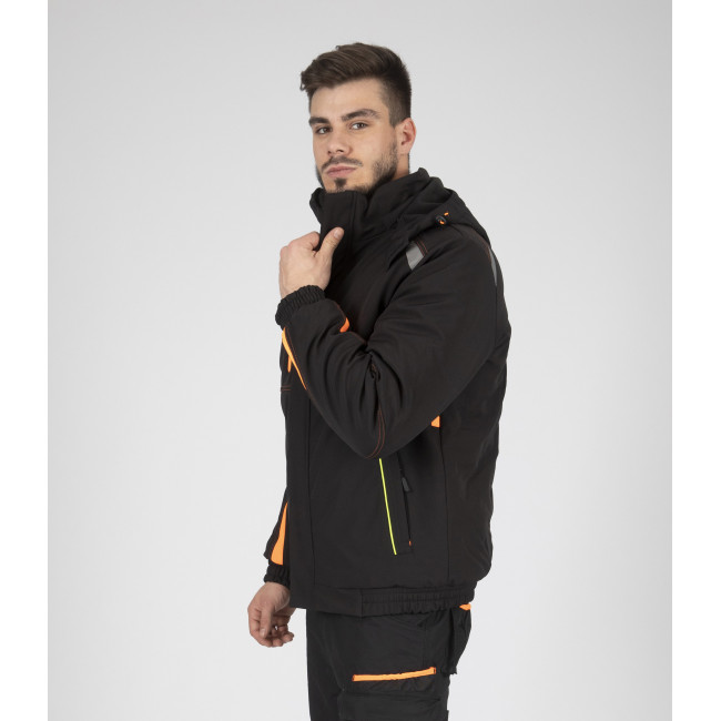 GESTEPPTE ARBEITSJACKE MORANE SCHWARZ - Nine Worths by North Ways