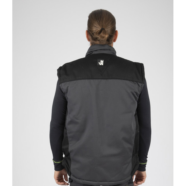 GILET PIATTEC GRIS ET NOIR - Nine Worths by North Ways