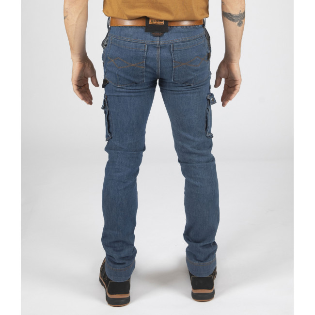 Multizak werkbroek Usain blauw - Nine Worths by North Ways