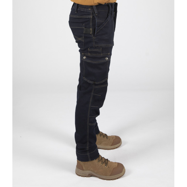 Mehrtaschen-Arbeitshose aus Jeans Usain - Nine Worths by North Ways