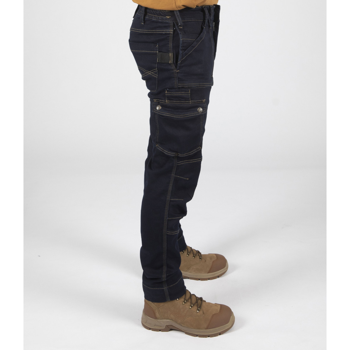 Jeans Pantalon De Travail Homme North Ways Usain Multi-pocket Work