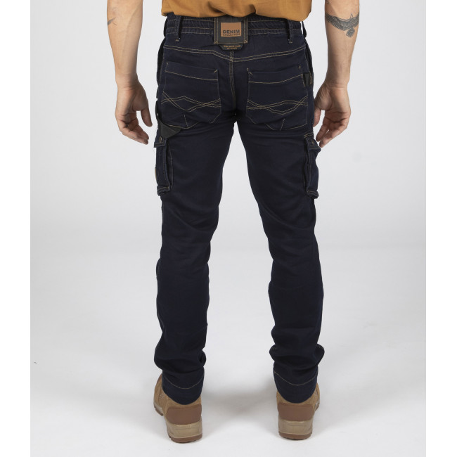 Mehrtaschen-Arbeitshose aus Jeans Usain - Nine Worths by North Ways