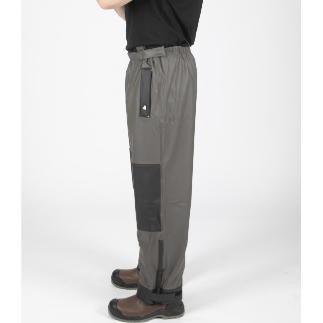 PANTALON DE PLUIE PIRANHA GRIS / NOIR - Nine Worths by North Ways