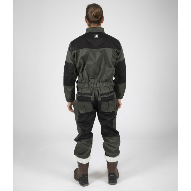 COMBINAISON DE TRAVAIL SALVADOR VERT ET NOIR - Nine Worths by North Ways