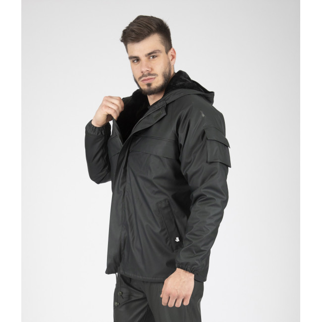 ARBEITS-REGENJACKE TURTLE OLIV - Nine Worths by North Ways
