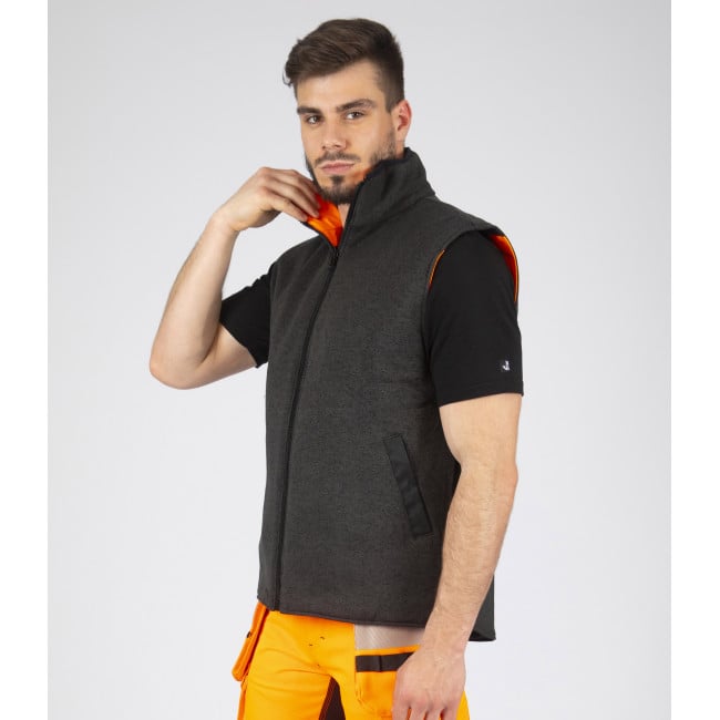 PARKA DE TRAVAIL HAUTE VISIBILITÉ WELLINGTON ORANGE FLUO - Nine Worths by North Ways