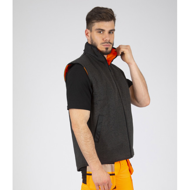 PARKA DE TRAVAIL HAUTE VISIBILITÉ WELLINGTON ORANGE FLUO - Nine Worths by North Ways