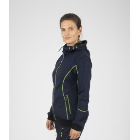 Gilet de travail pour femme Bianca bleu marine - Nine Worths by North Ways