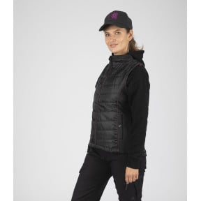 Ärmellose Arbeitsdaunenjacke für Damen Constance schwarz - Nine Worths by North Ways