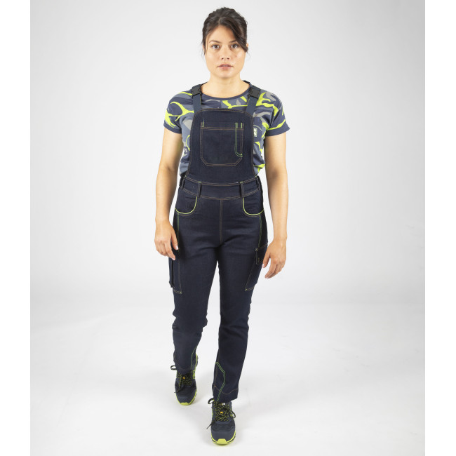 Ogrodniczki robocze damskie Manea Raw jeans - Nine Worths by North Ways