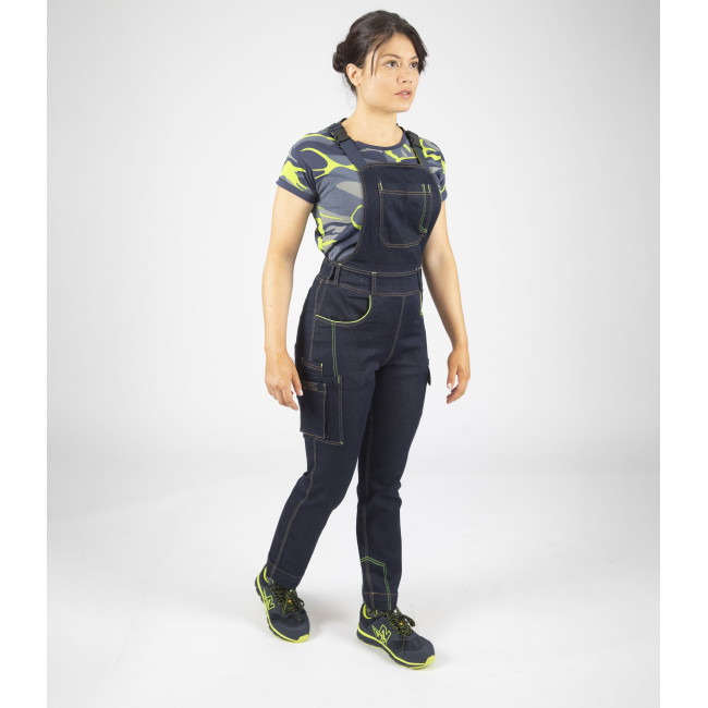 Ogrodniczki robocze damskie Manea Raw jeans - Nine Worths by North Ways