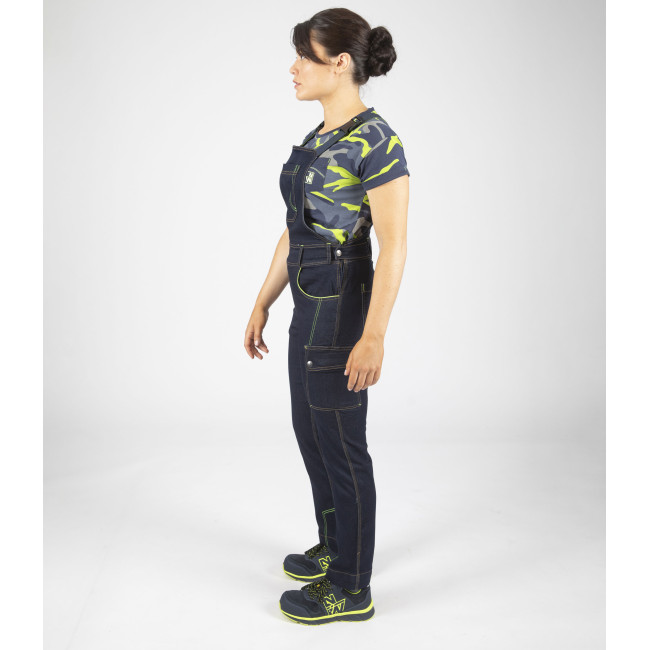 Salopette de travail femme Manea Raw jean - Nine Worths by North Ways
