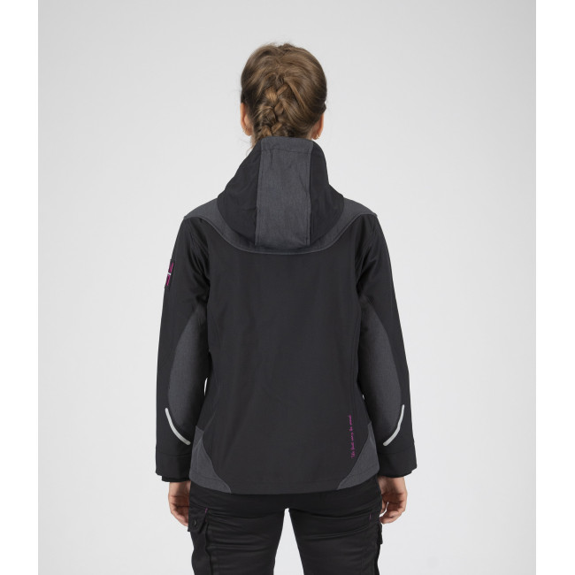 Blouson Florence Noir et fuchsia - Nine Worths by North Ways