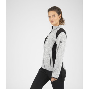 WERKJAS DAMES LOUISE LICHTGRIJS GEMÊLEERD - Nine Worths by North Ways