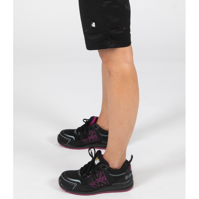 Buty robocze Perec S1P SRC czarne/fuksja - Nine Worths by North Ways
