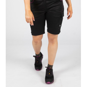 Lage veiligheidsschoenen Shelly S3 SRC zwart/fuchsia - Nine Worths by North Ways