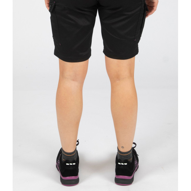 Niedrige Sicherheitsschuhe Shelly S3 SRC schwarz/fuchsia - Nine Worths by North Ways